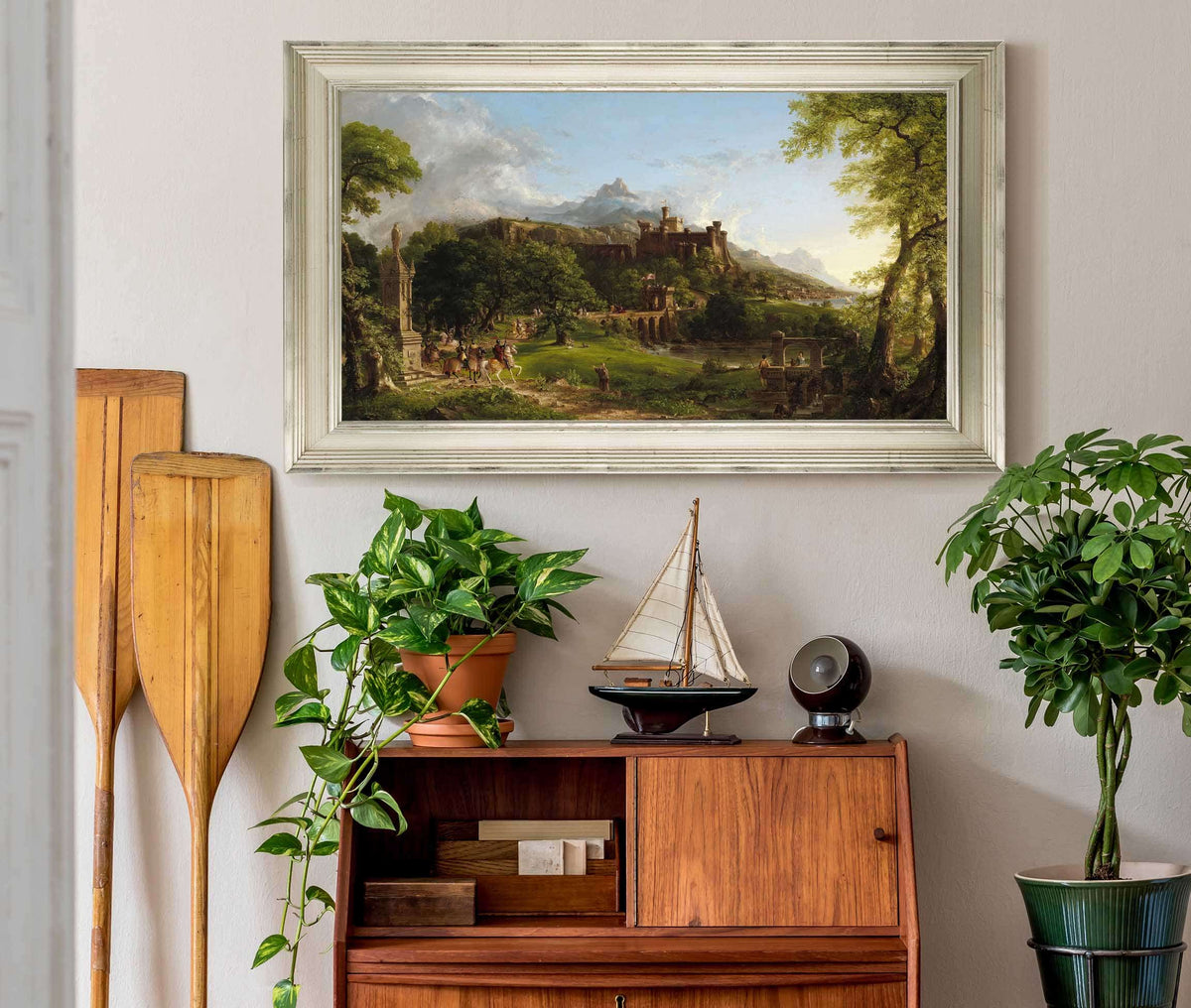 The Departure by Thomas Cole