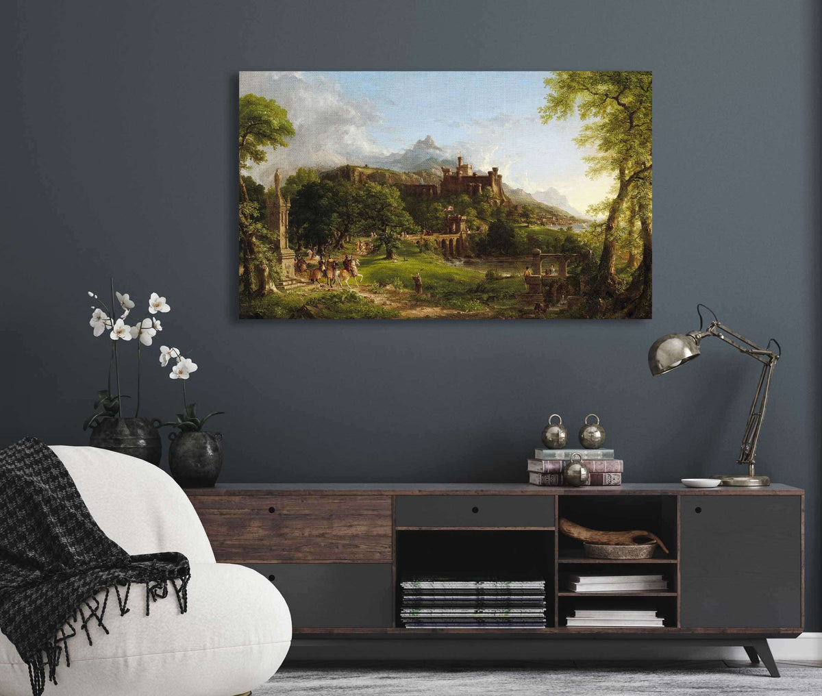 The Departure by Thomas Cole