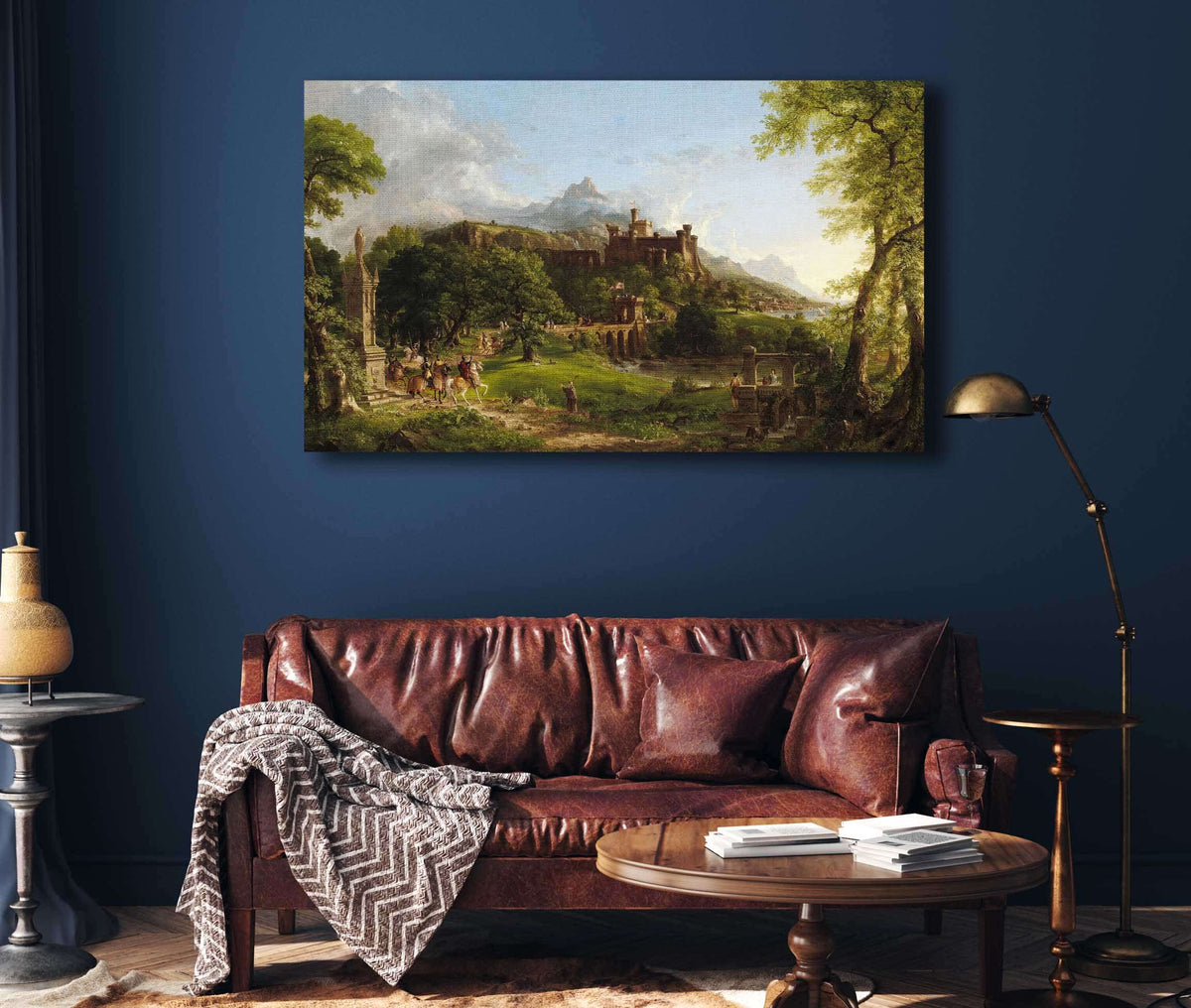 The Departure by Thomas Cole