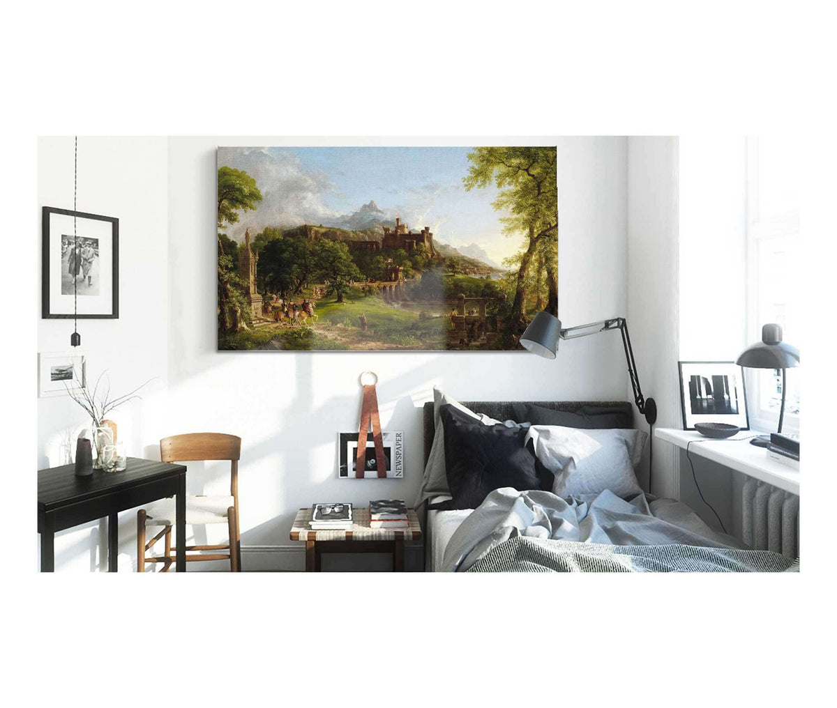 The Departure by Thomas Cole