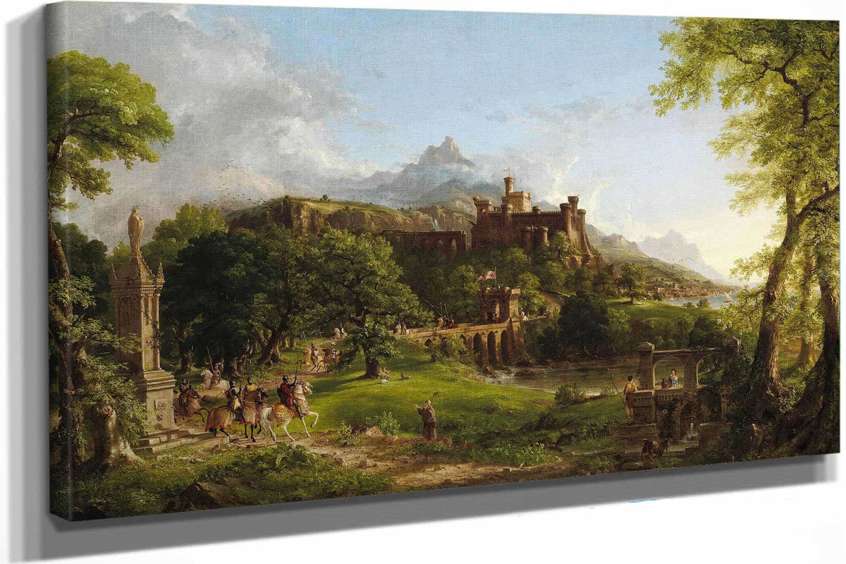 The Departure by Thomas Cole