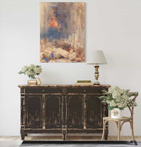 The Destruction Of Pompeii by David Roberts