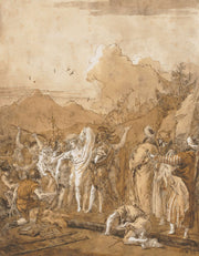 The Disrobing Of Christ by Giovanni Domenico Tiepolo