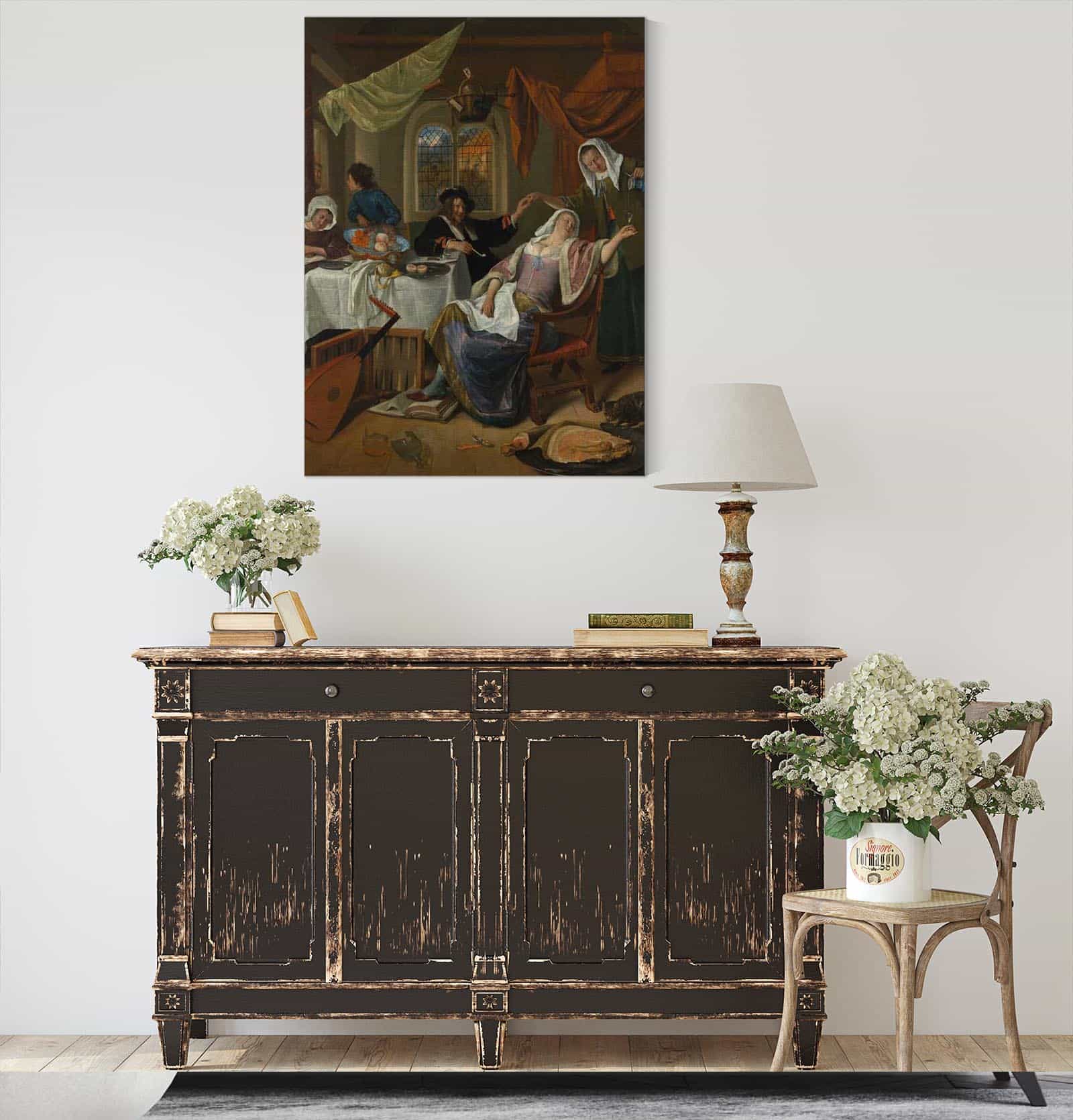 The Dissolute Household   by Jan Steen