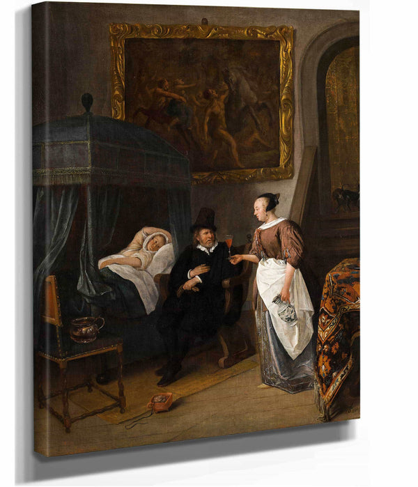 The Doctors Visit  by Jan Steen