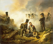 The Dog Of The Regiment Wounded by Horace Vernet
