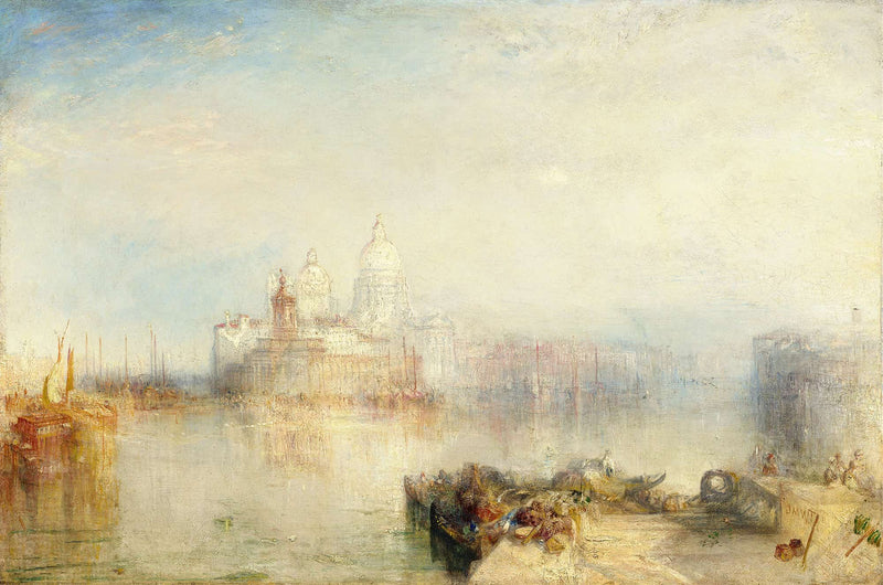 The Dogana And Santa Maria Della Salute Venice by Joseph Mallord William Turner
