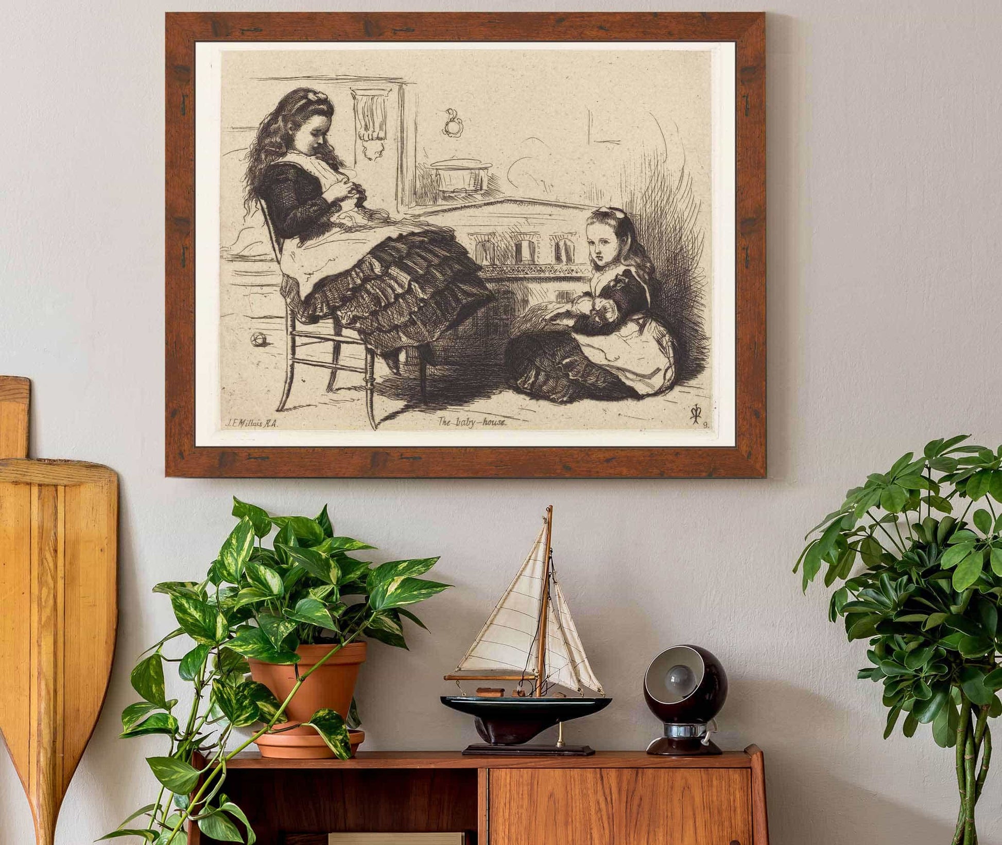 The Doll House by Sir John Everett Millais