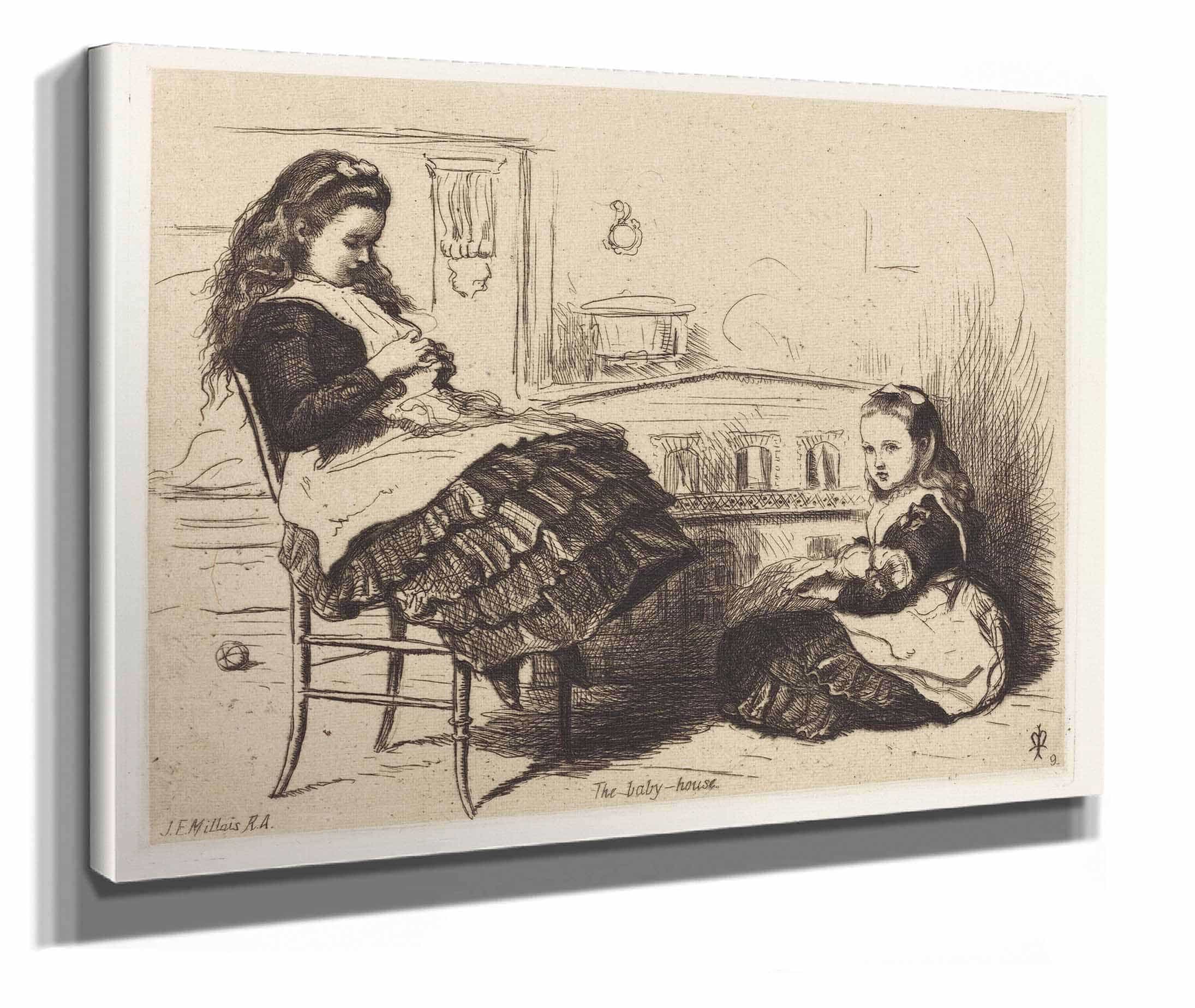 The Doll House by Sir John Everett Millais