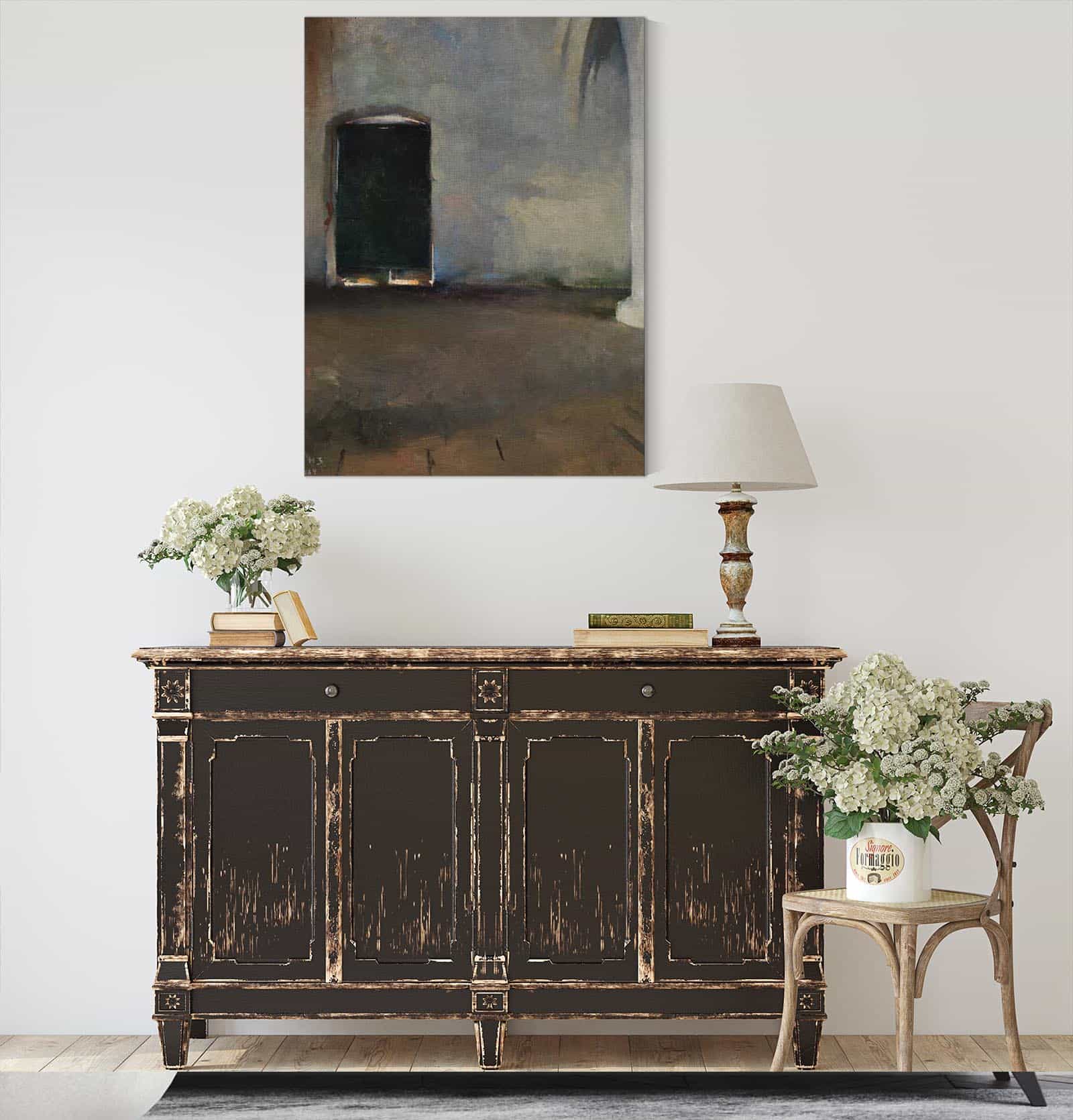 The Door by Helene Schjerfbeck