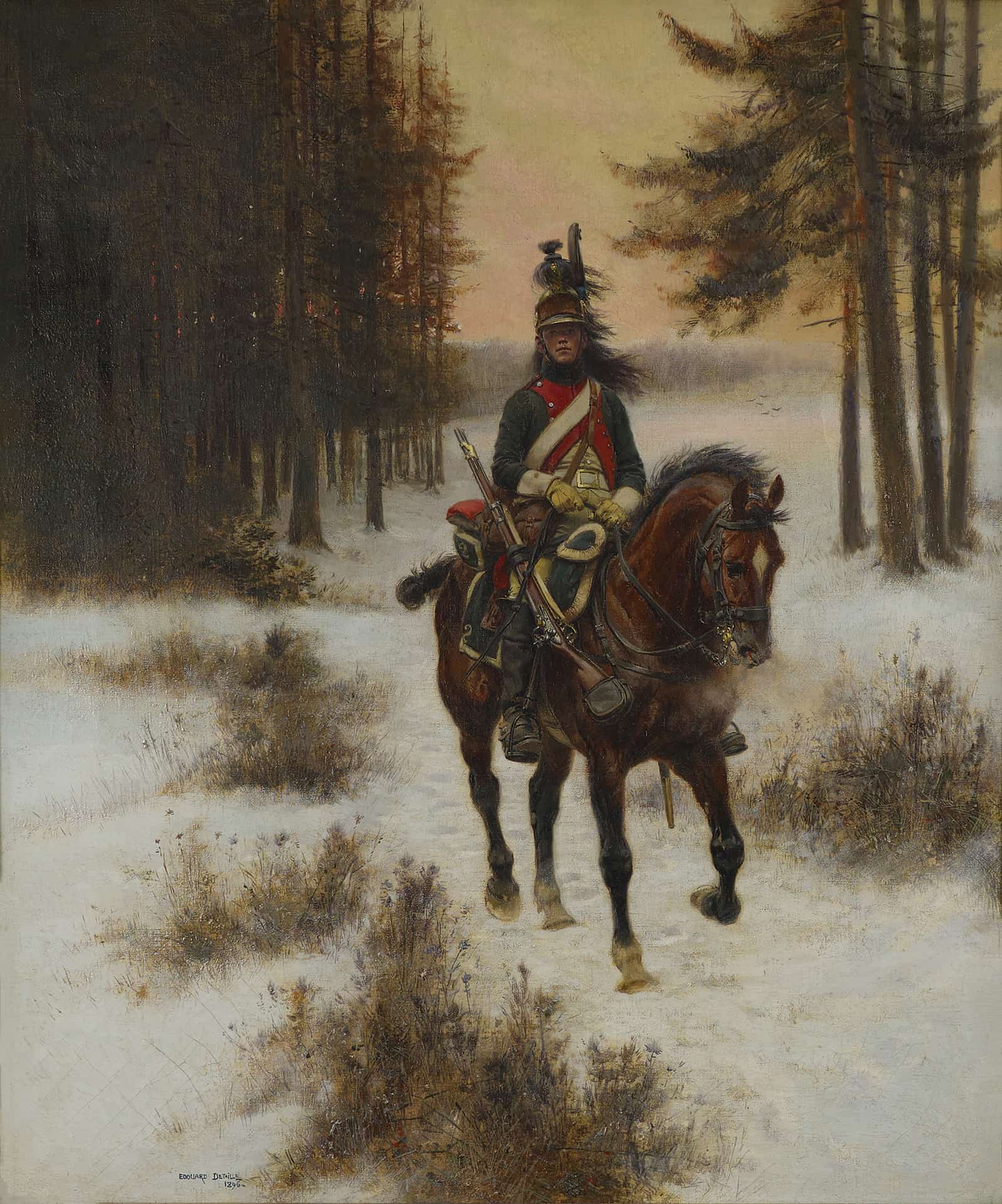 The Dragoon by Jean Baptiste Edouard Detaille