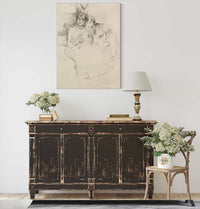 The Drawing Lesson Berthe Morisot Drawing With Her Daughter by Berthe Morisot