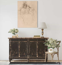 The Drawing Lesson by Berthe Morisot