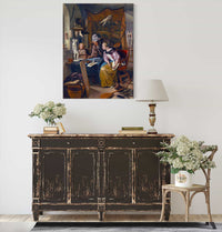 The Drawing Lesson by Jan Steen