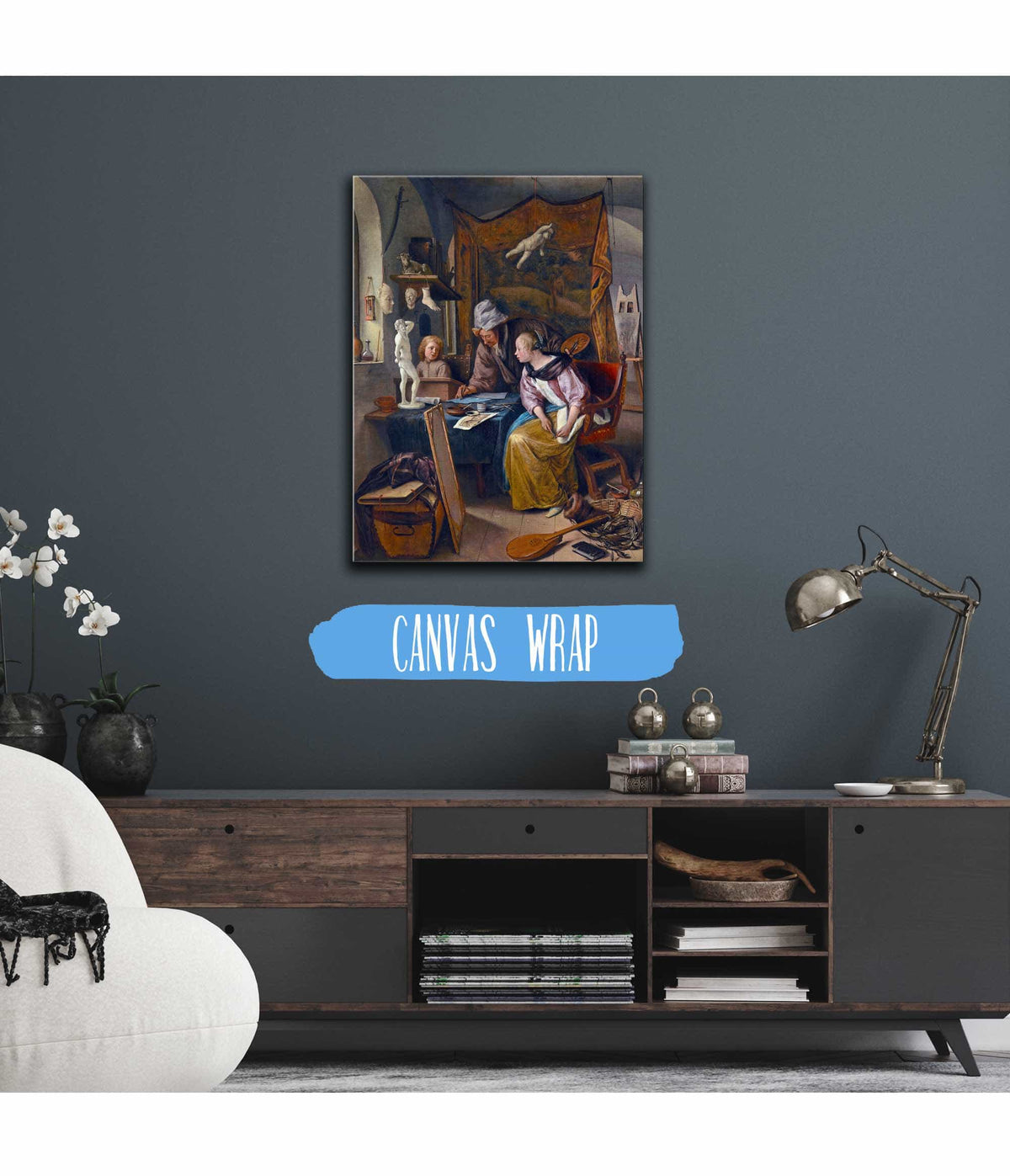 The Drawing Lesson by Jan Steen