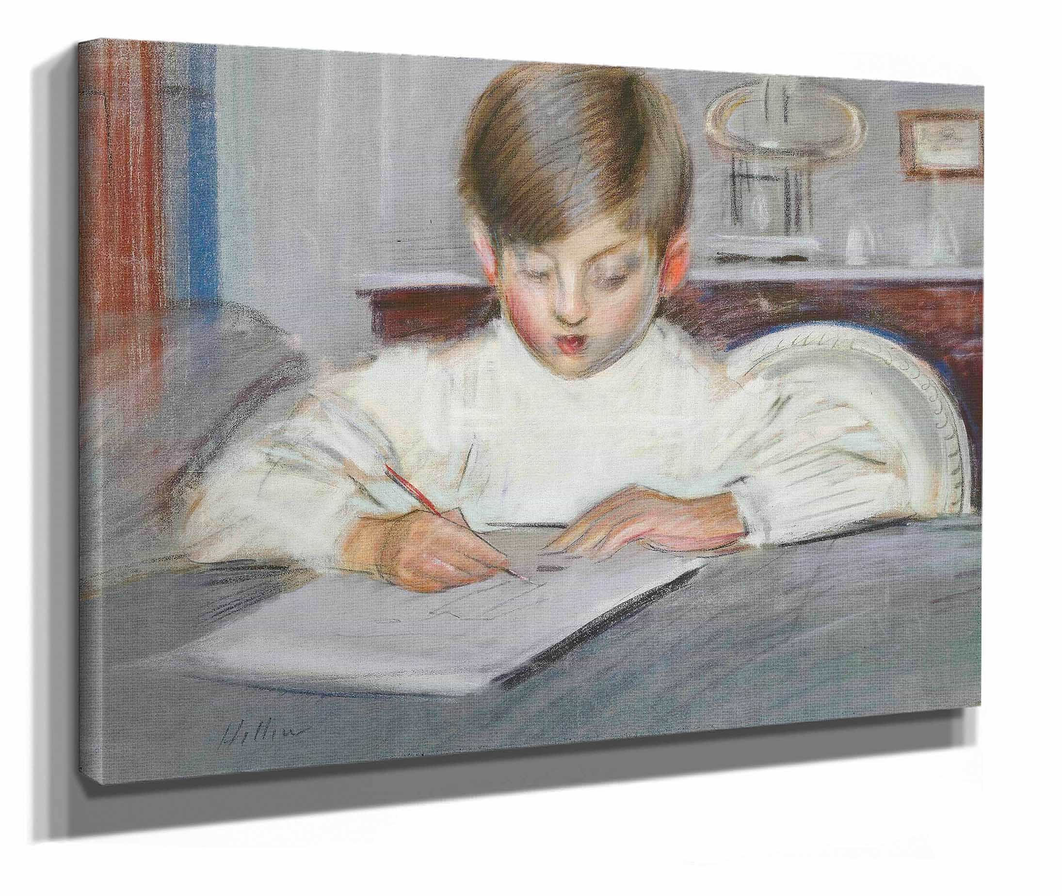 The Drawing Lesson by Paul Cesar Helleu