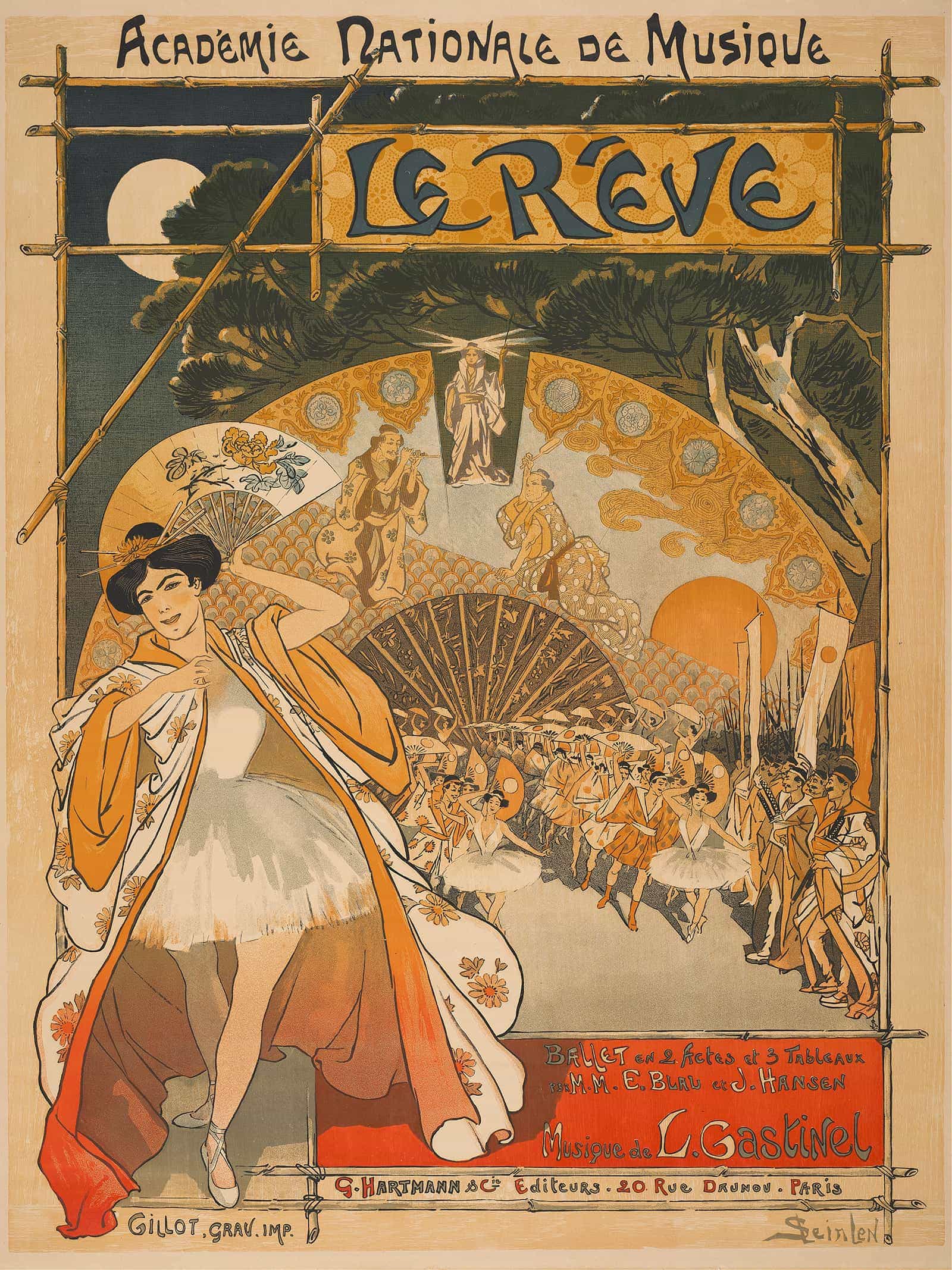 The Dream by Theophile Alexandre Steinlen
