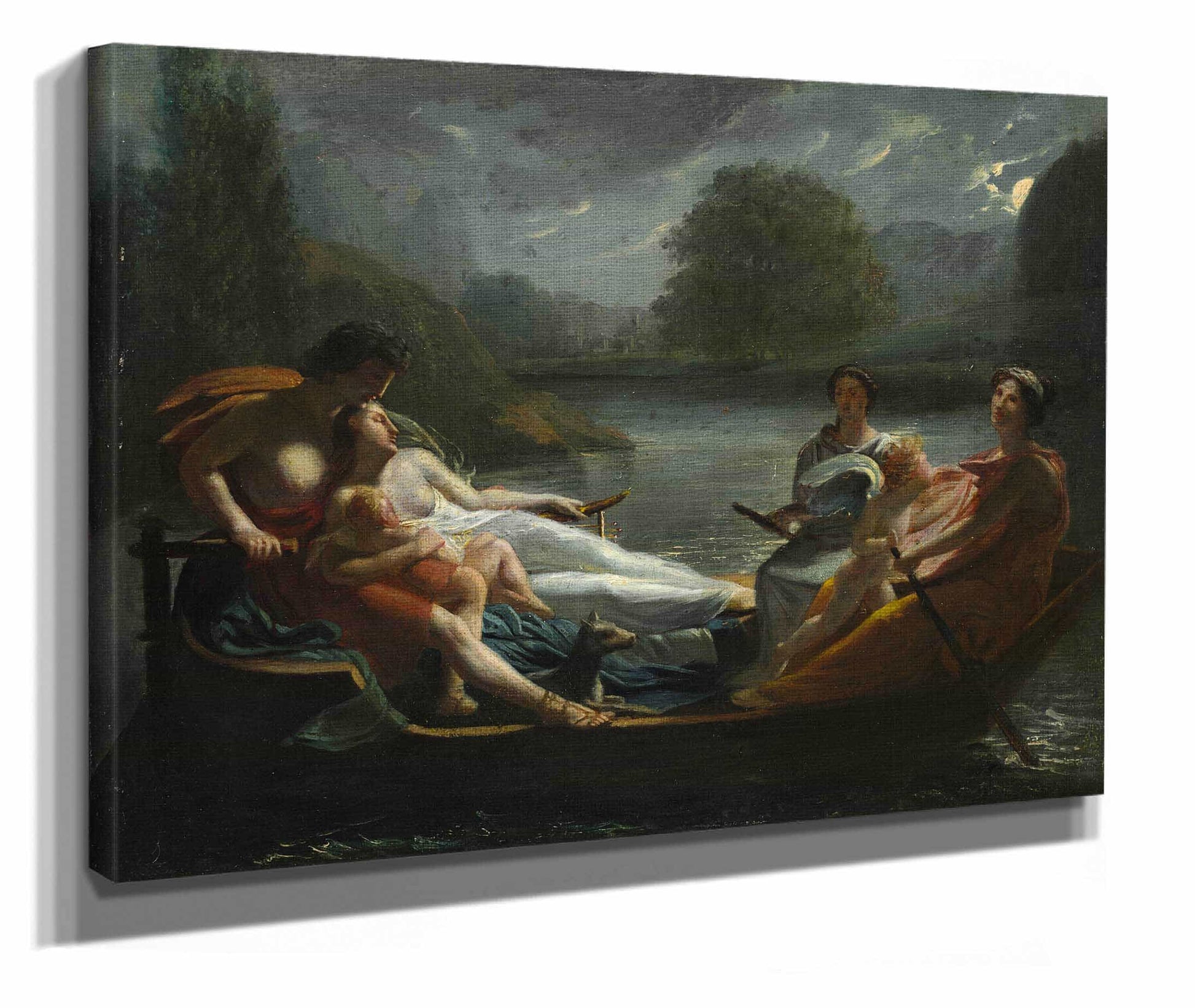 The Dream Of Happiness After by Pierre Paul Prudhon