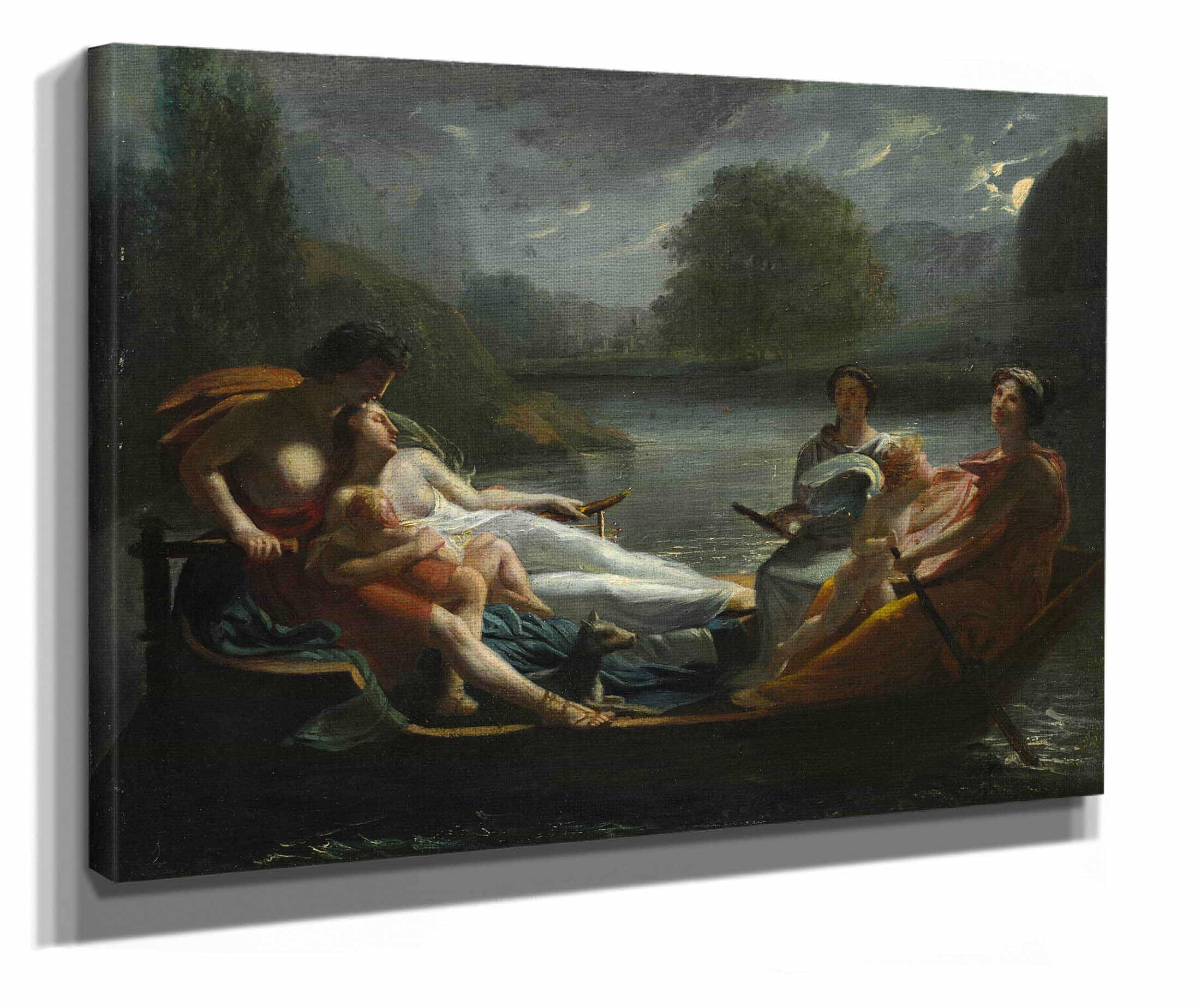 The Dream Of Happiness After by Pierre Paul Prudhon