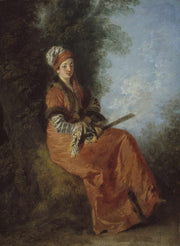 The Dreamer La Reveuse by Jean Antoine Watteau