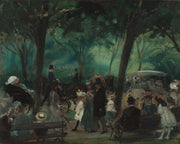 The Drive Central Park by William James Glackens