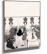 The Driving Of Cupid From The Garden by Aubrey Vincent Beardsley