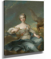 The Duchesse De Chartres As Hebe by Jean Marc Nattier