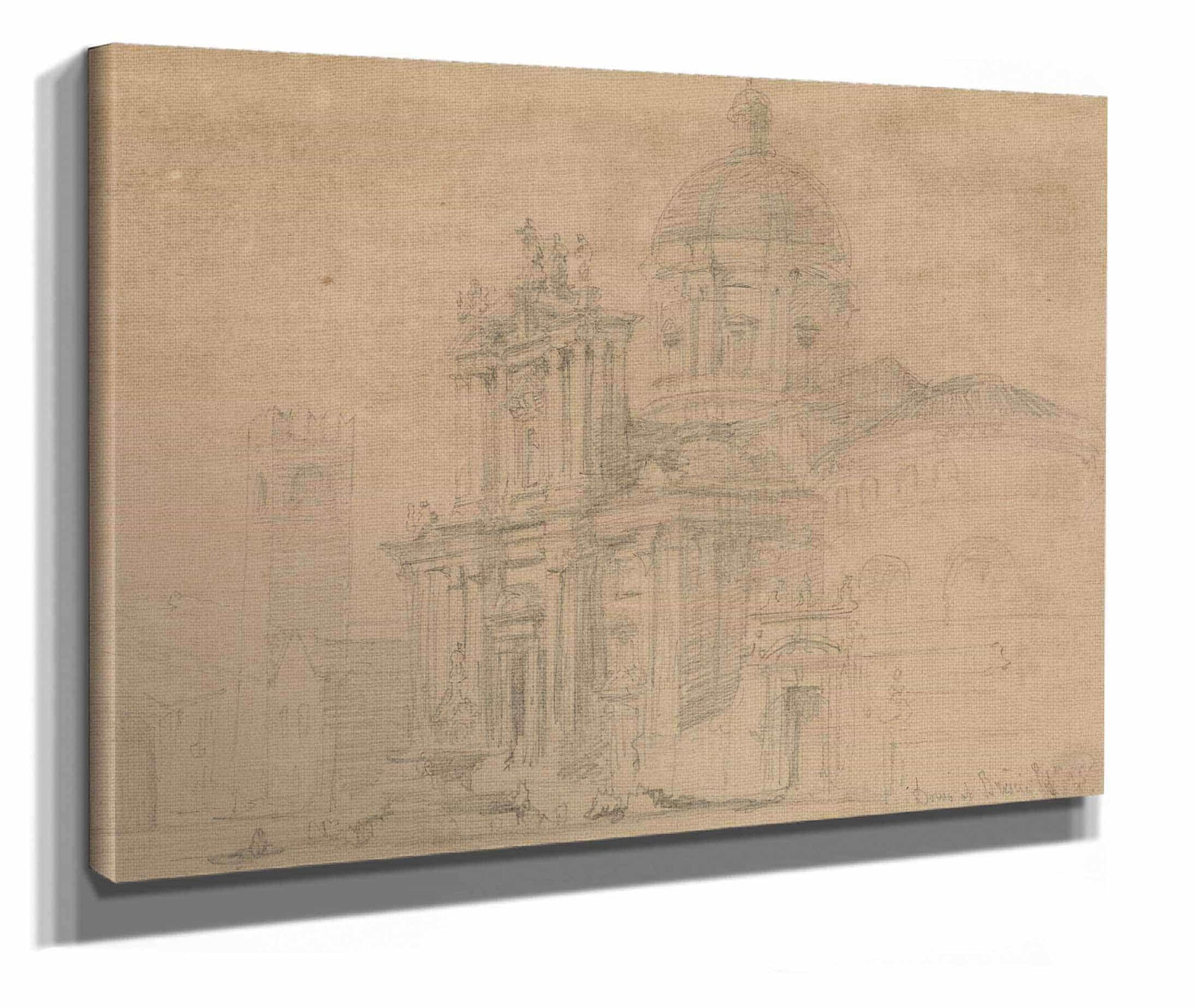 The Duomo At Brescia by David Roberts