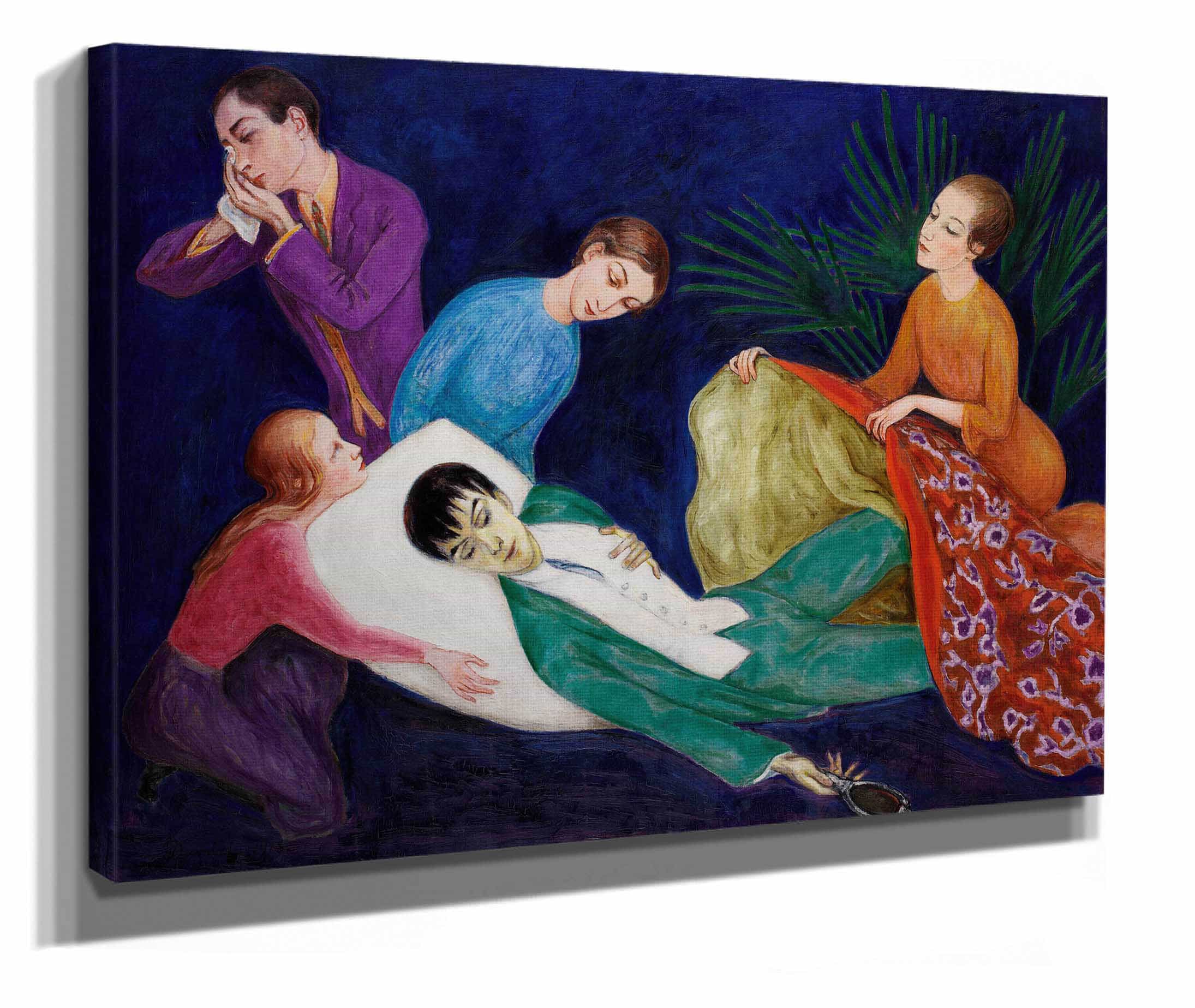 The Dying Dandy by Nils Dardel