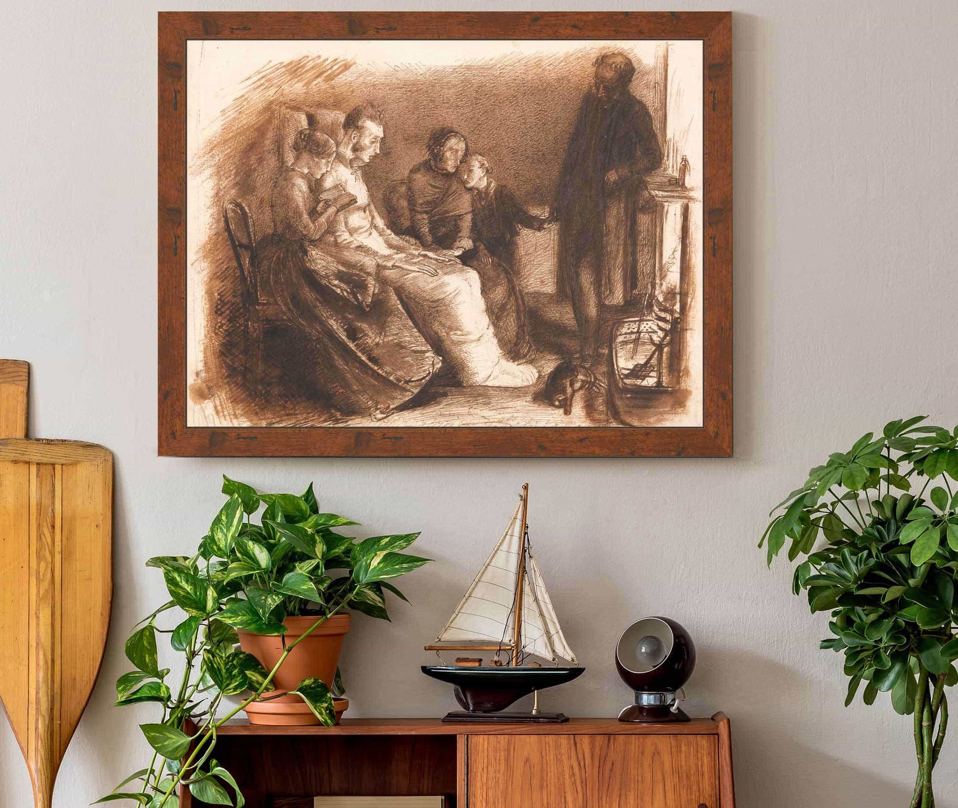 The Dying Man by Sir John Everett Millais