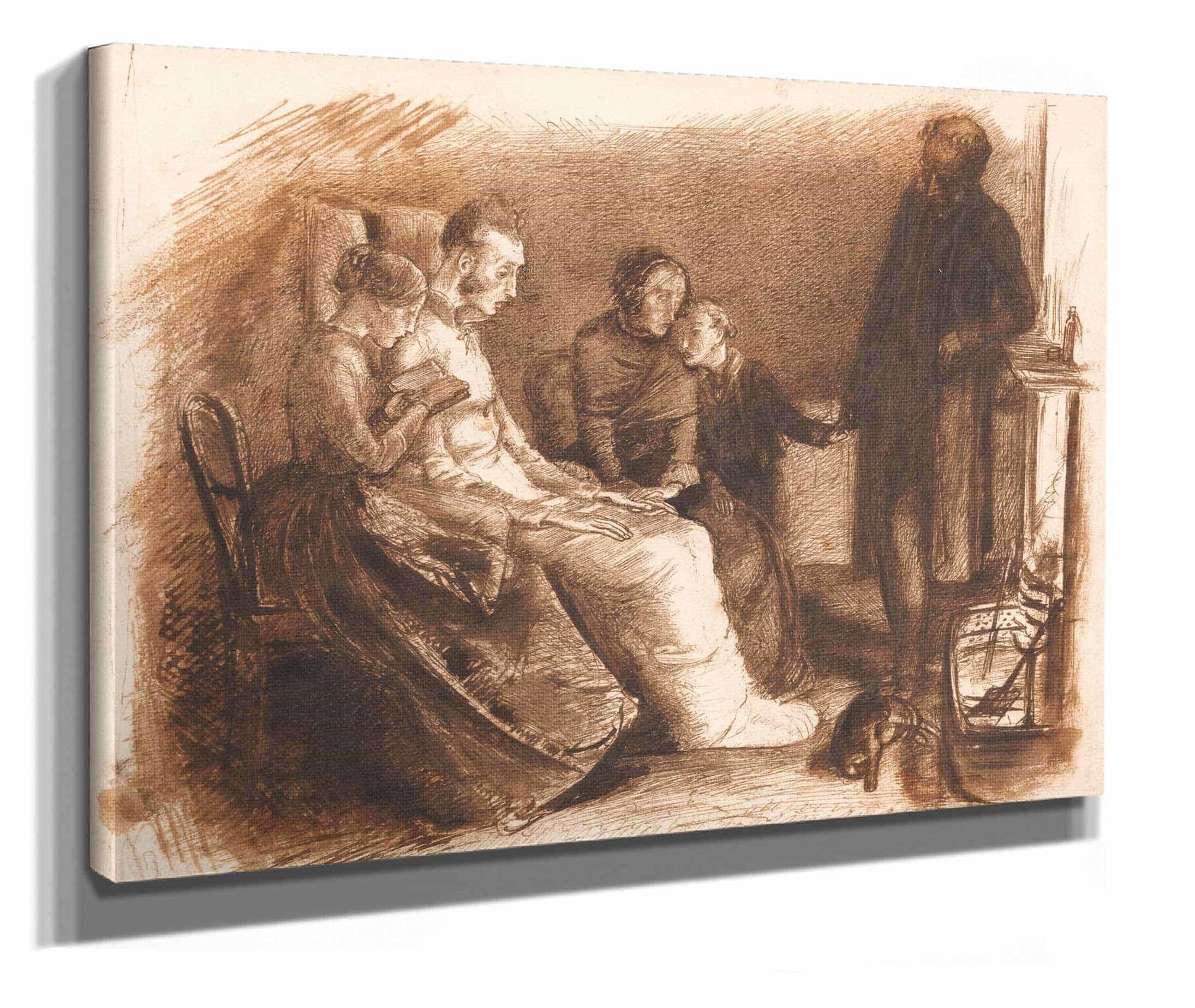 The Dying Man by Sir John Everett Millais