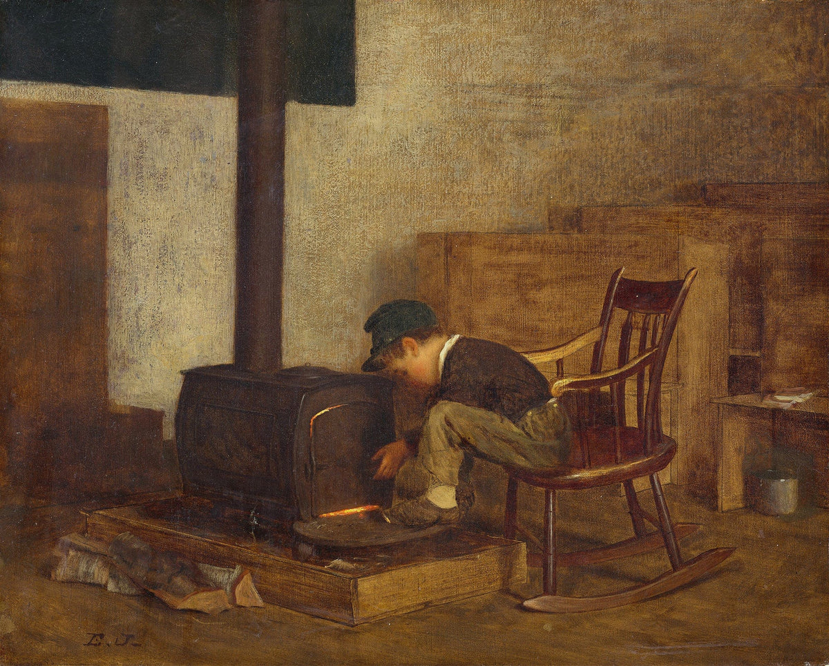 The Early Scholar by Eastman Johnson