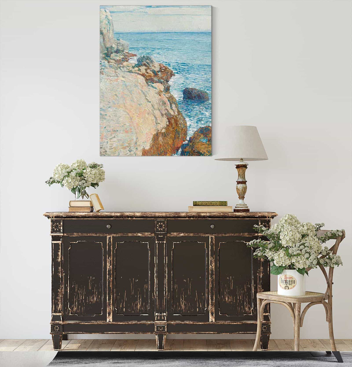 The East Headland Appledore Isles Of Shoals by Childe Hassam