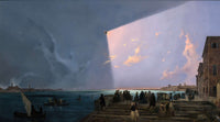 The Eclipse Of The Sun In Venice July S by Ippolito Caffi