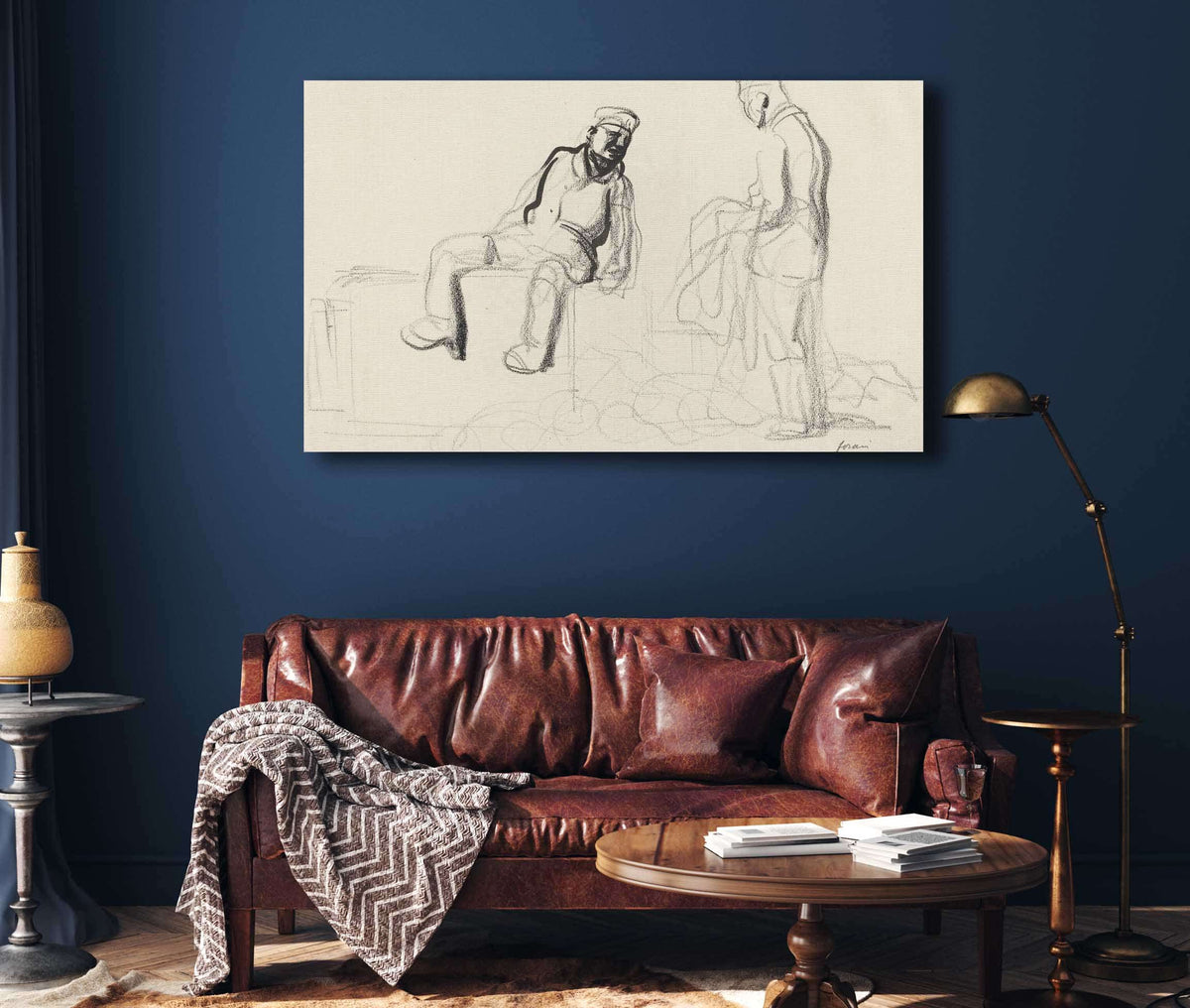 The Economic Withdrawal by Jean Louis Forain