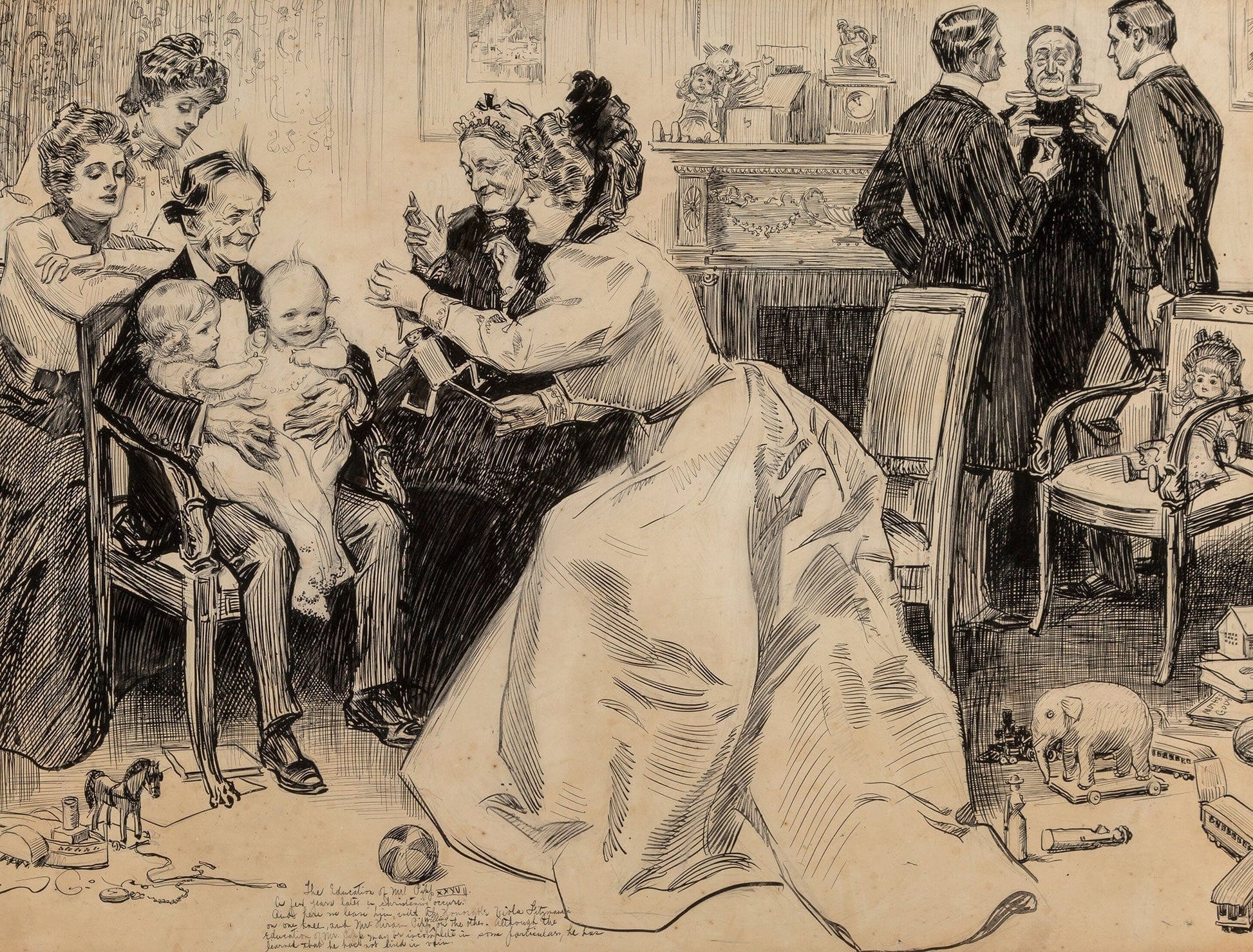 The Education Of Mr Pipp by Charles Dana Gibson