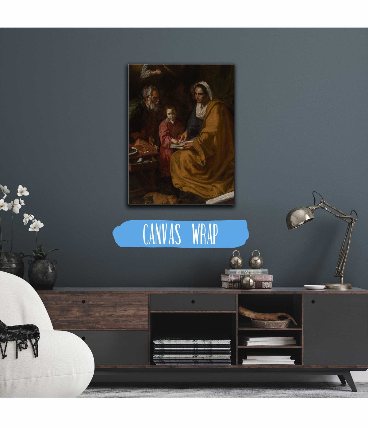 The Education Of The Virgin   by Diego Velazquez