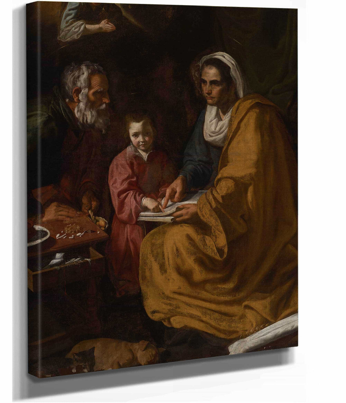 The Education Of The Virgin   by Diego Velazquez