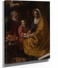 The Education Of The Virgin   by Diego Velazquez