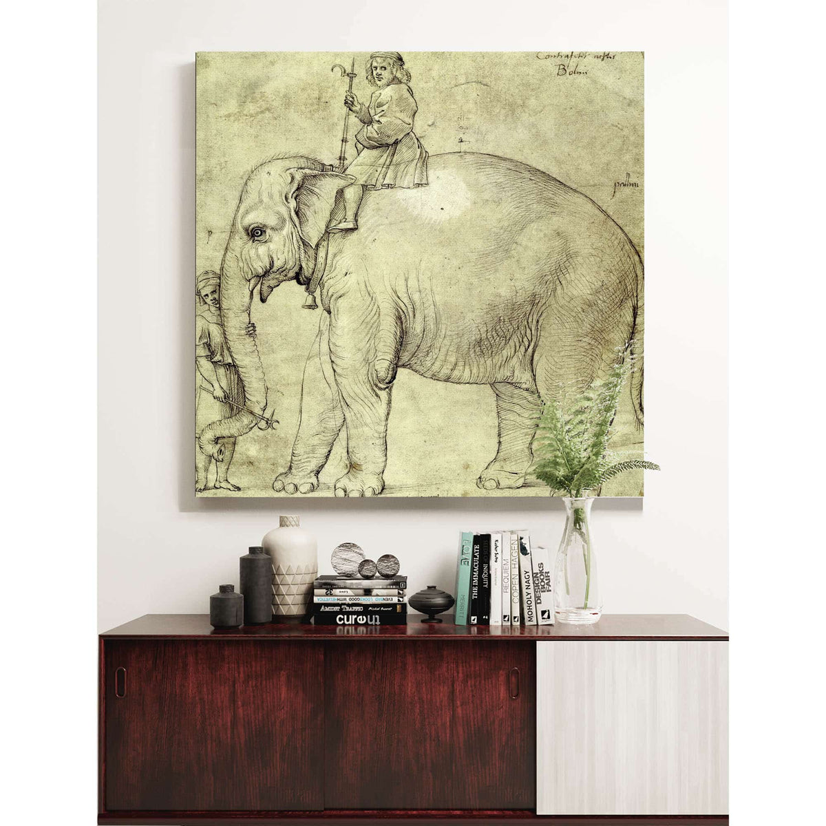 The Elephant Hanno by Raphael