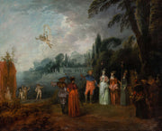 The Embarkation For Cythera by Jean Antoine Watteau