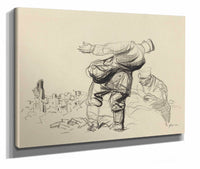 The Empire Destroys The Republic Pays Probably by Jean Louis Forain