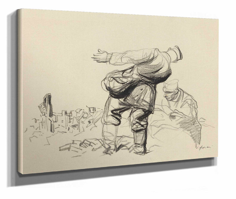 The Empire Destroys The Republic Pays Probably by Jean Louis Forain