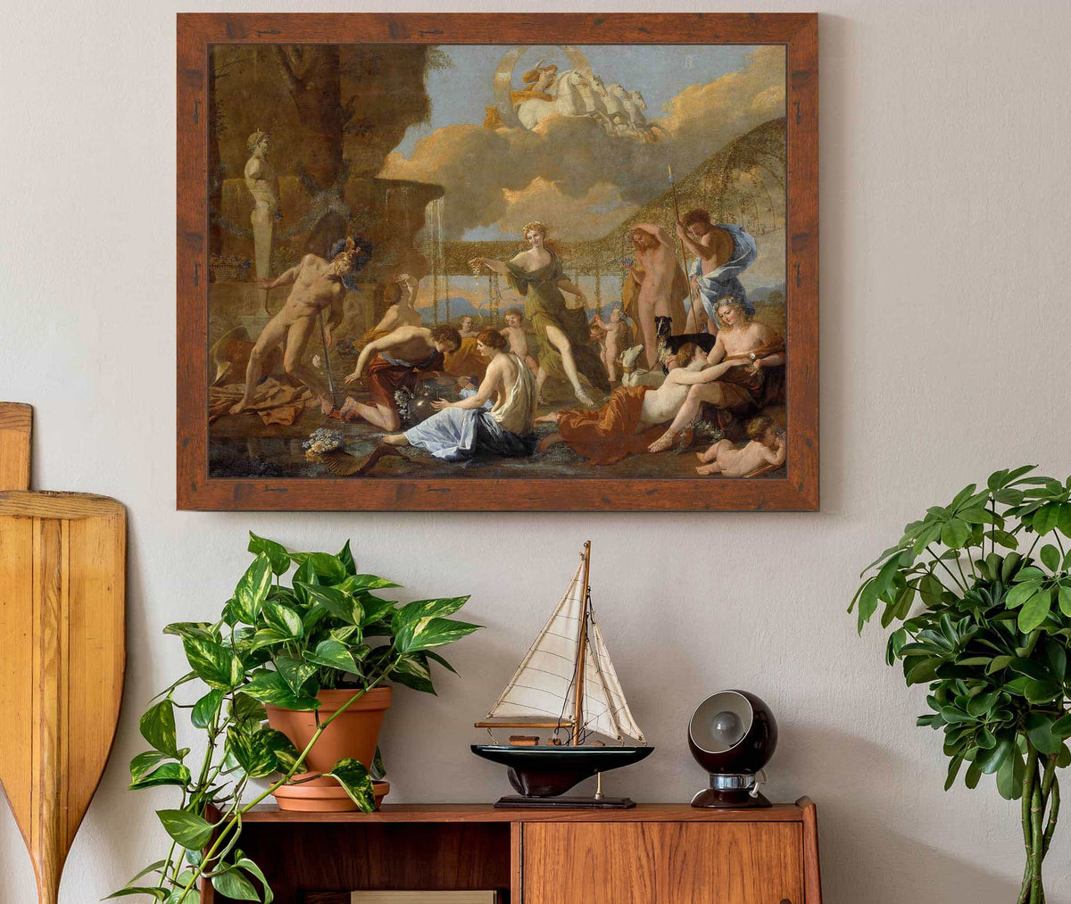 The Empire Of Flora by Nicolas Poussin