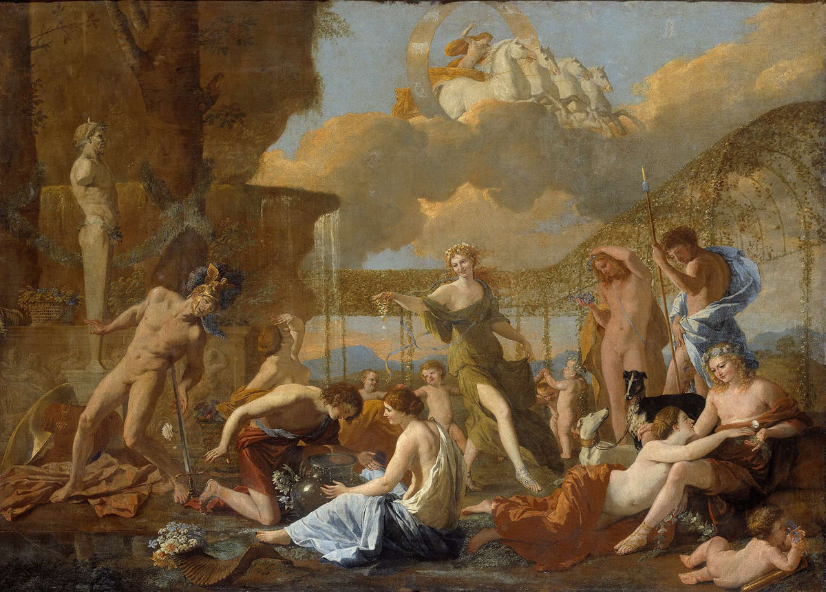 The Empire Of Flora by Nicolas Poussin