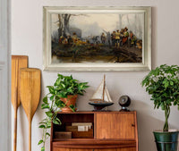 The Encampment by Cesare Auguste Detti