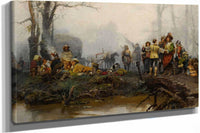 The Encampment by Cesare Auguste Detti