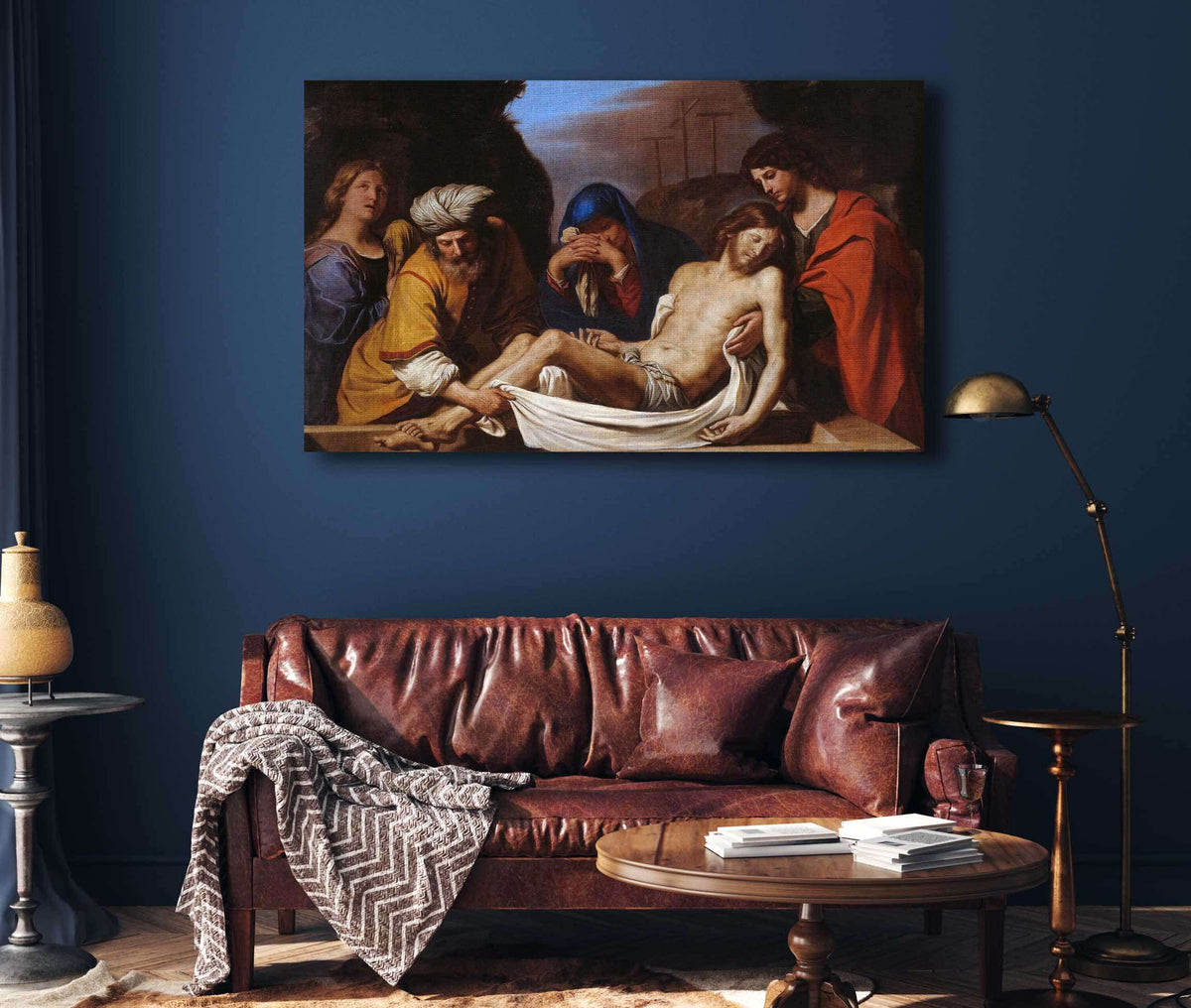 The Entombment by Guercino