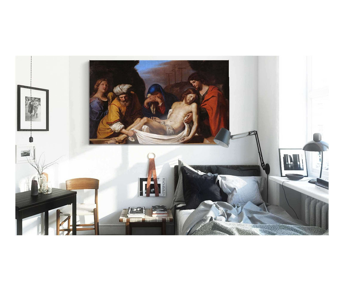 The Entombment by Guercino