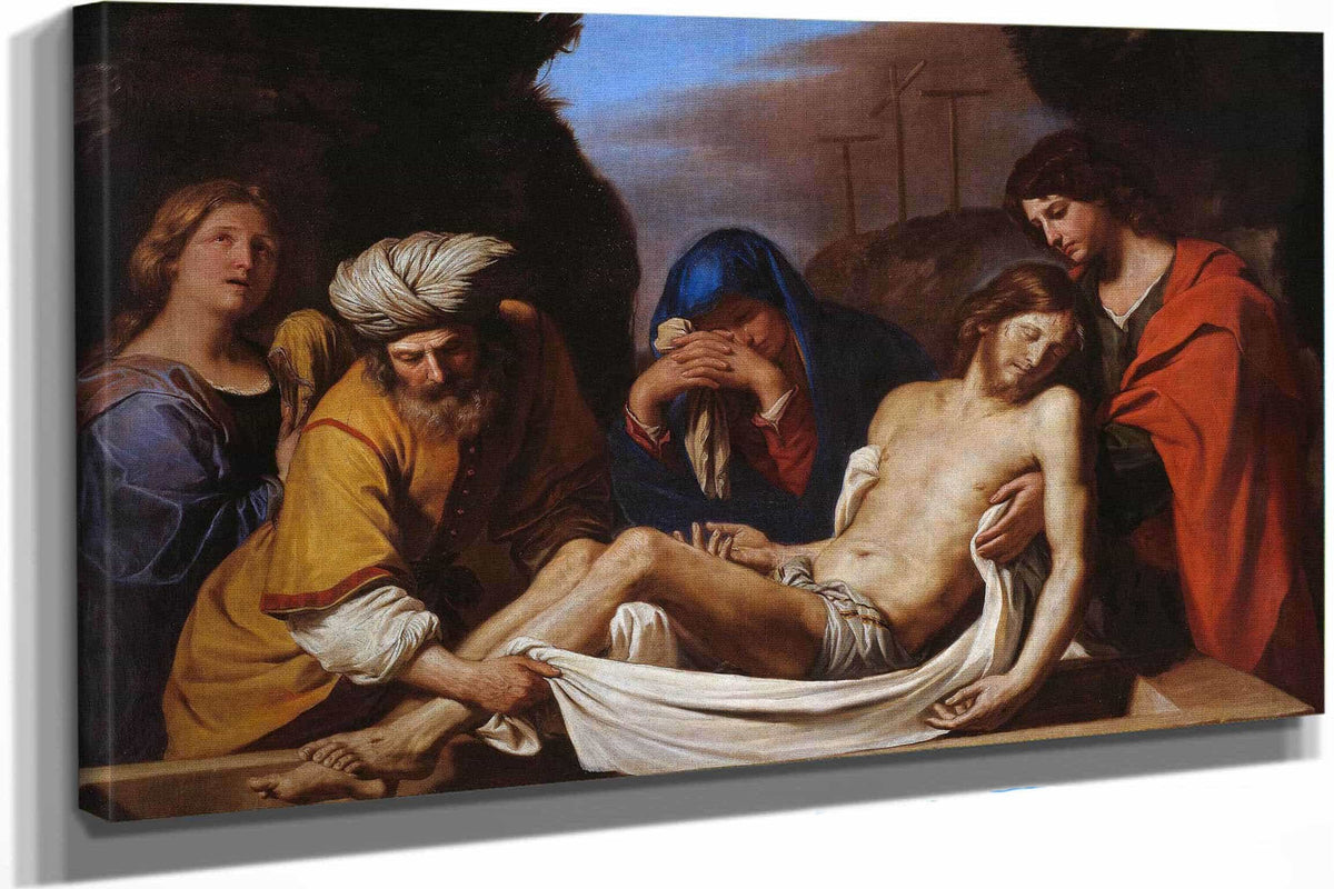 The Entombment by Guercino
